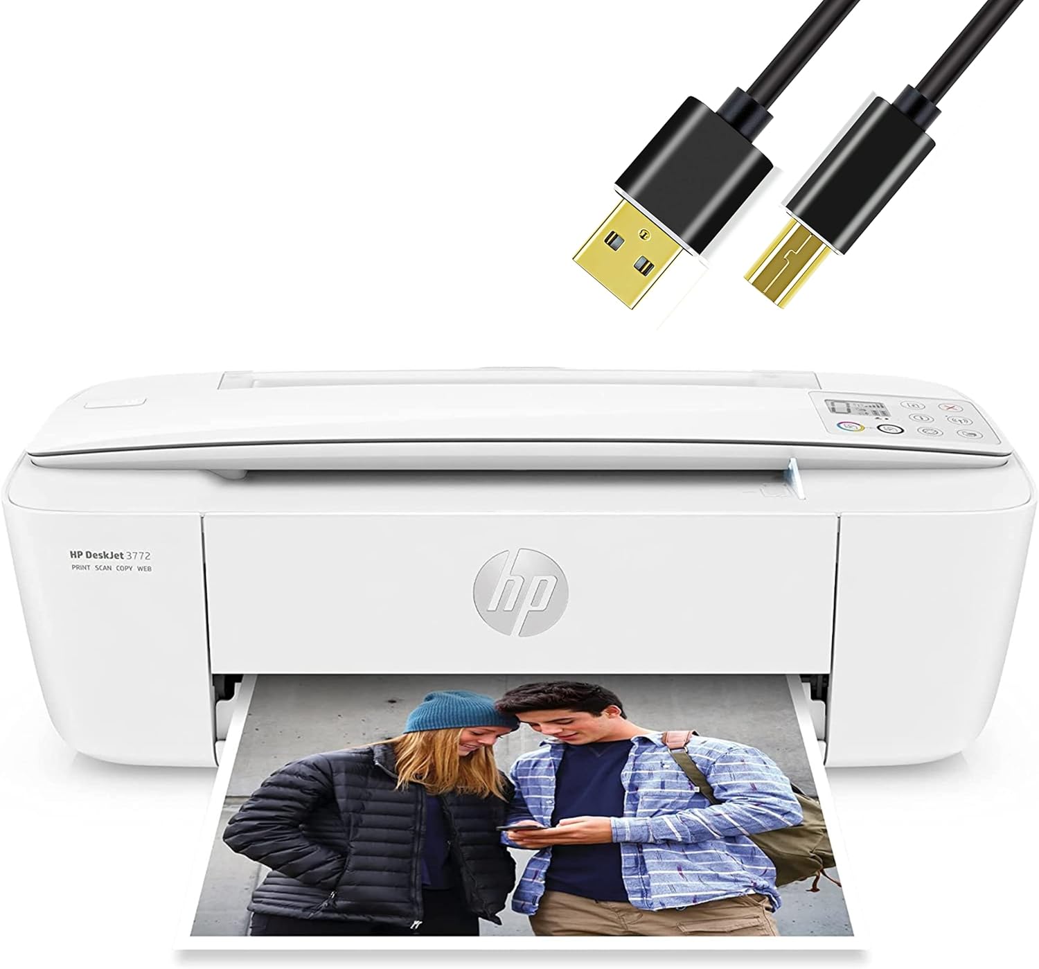 Wireless Color Inkjet Printer All-in-One with LCD Display L53687