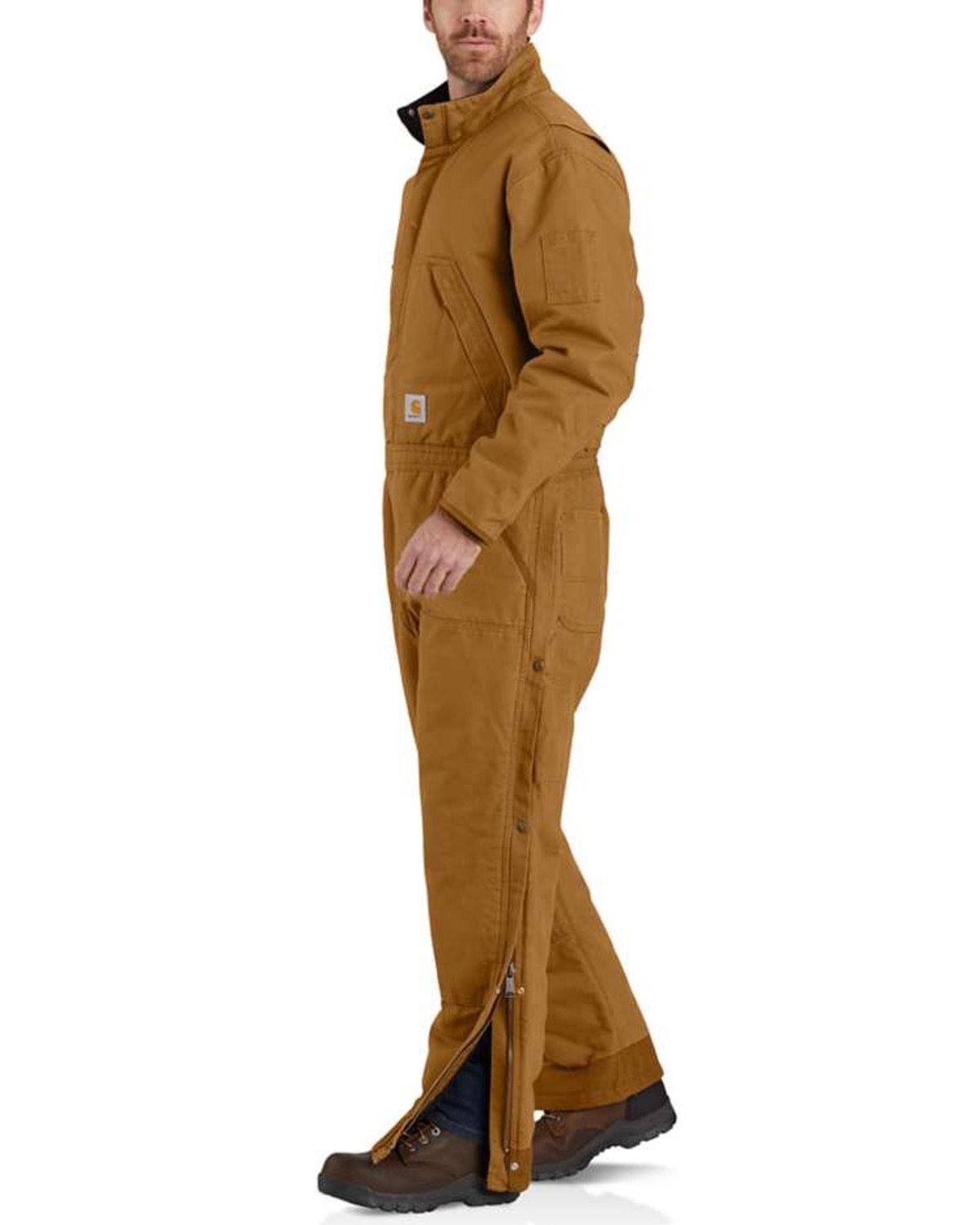 Brown Insulated Duck Coverall J368