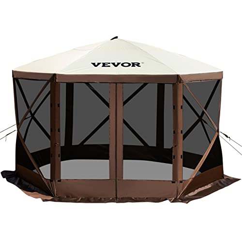 10x10ft Pop Up Gazebo Tent with Mosquito Netting S198626
