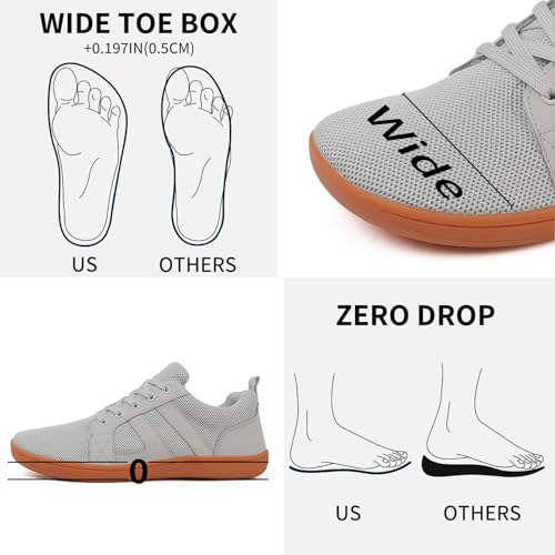 Wide Toe Box Minimalist Sneaker V155