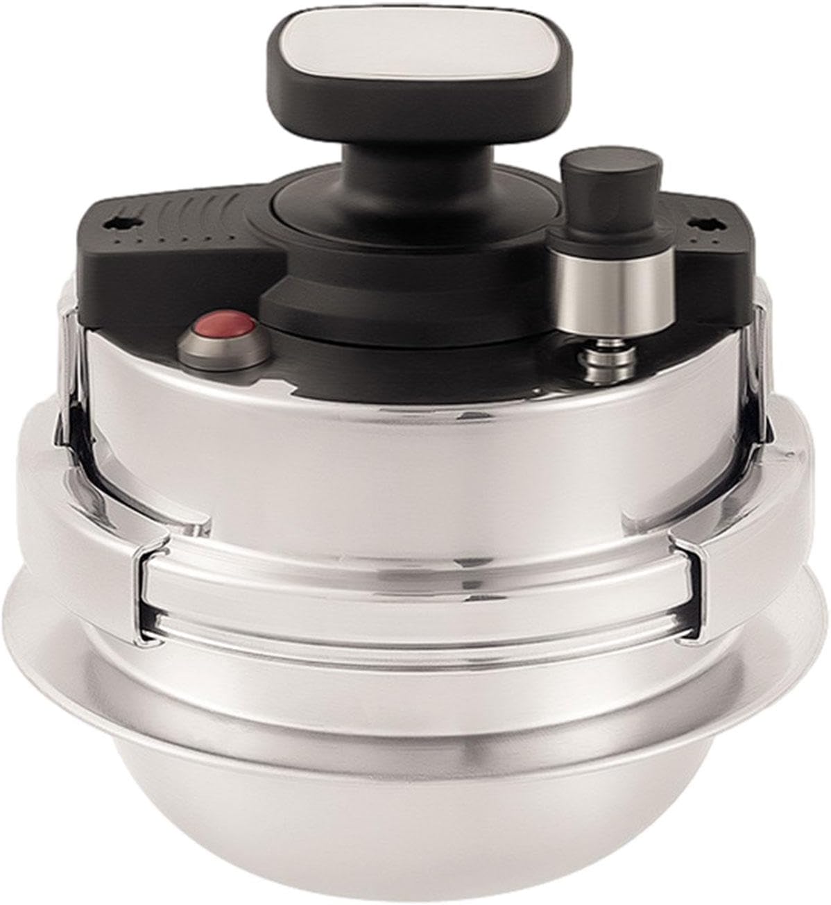 Compact Pressure Cooker with Double Caliper Locking Lid I866