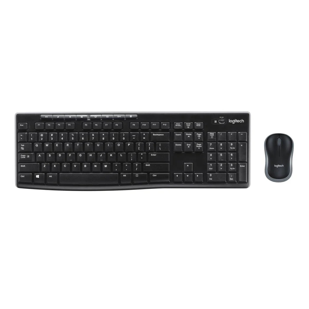 Wireless Keyboard and Mouse Combo, 2.4 GHz, Compact Mouse, Rose F9105