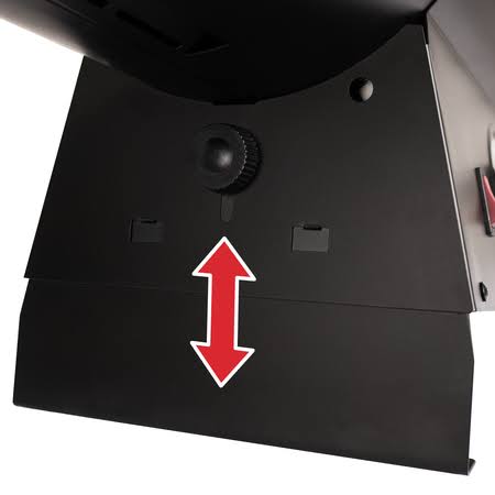 Black Portable Forced Air Propane Heater D8609