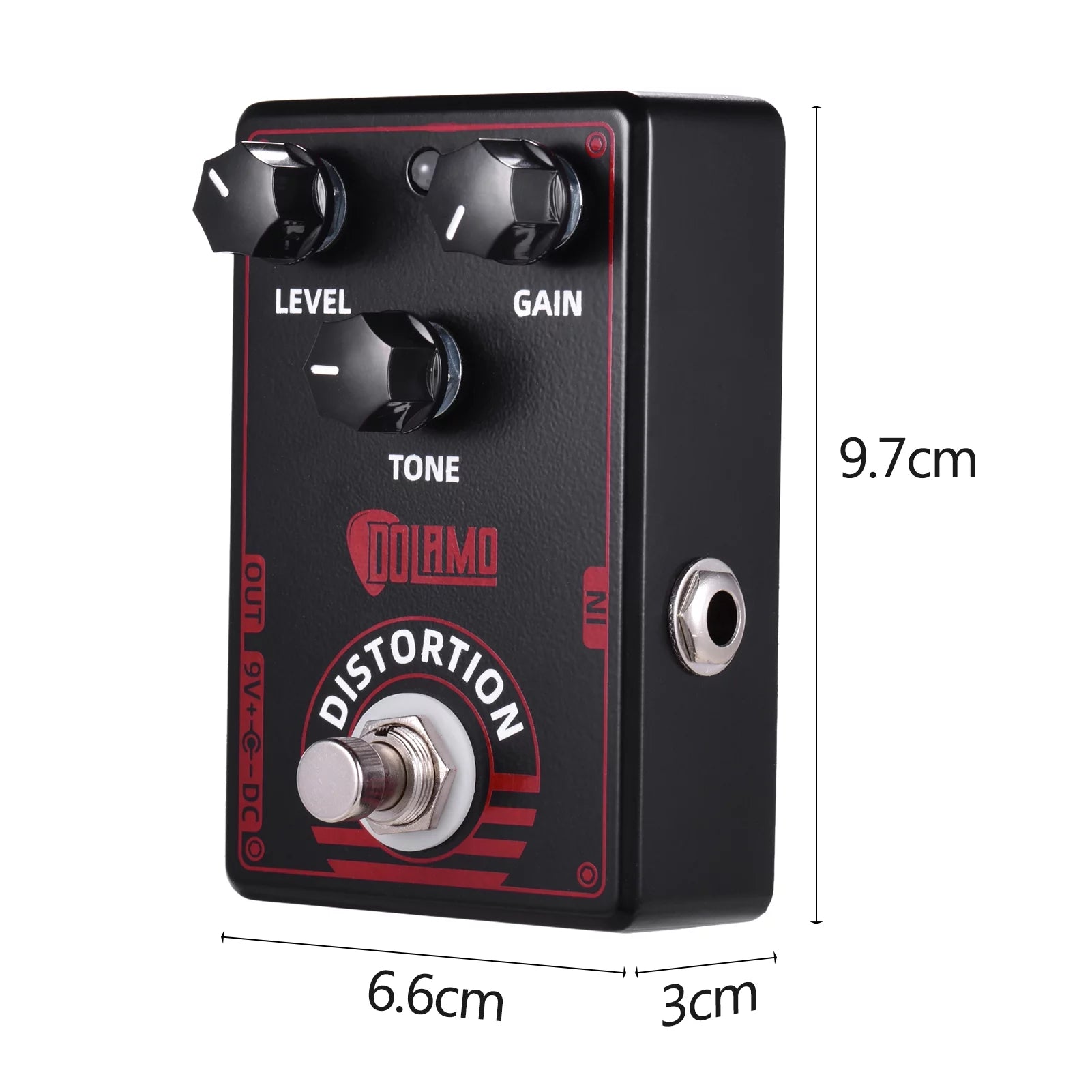 High Gain Distortion Guitar Effect Pedal with True Bypass K50595