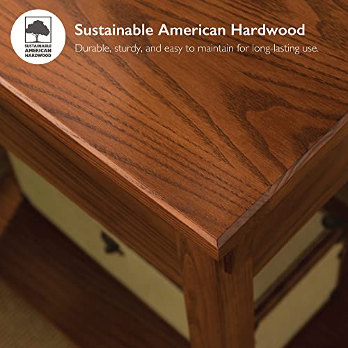 Medium Oak TV Stand Y993