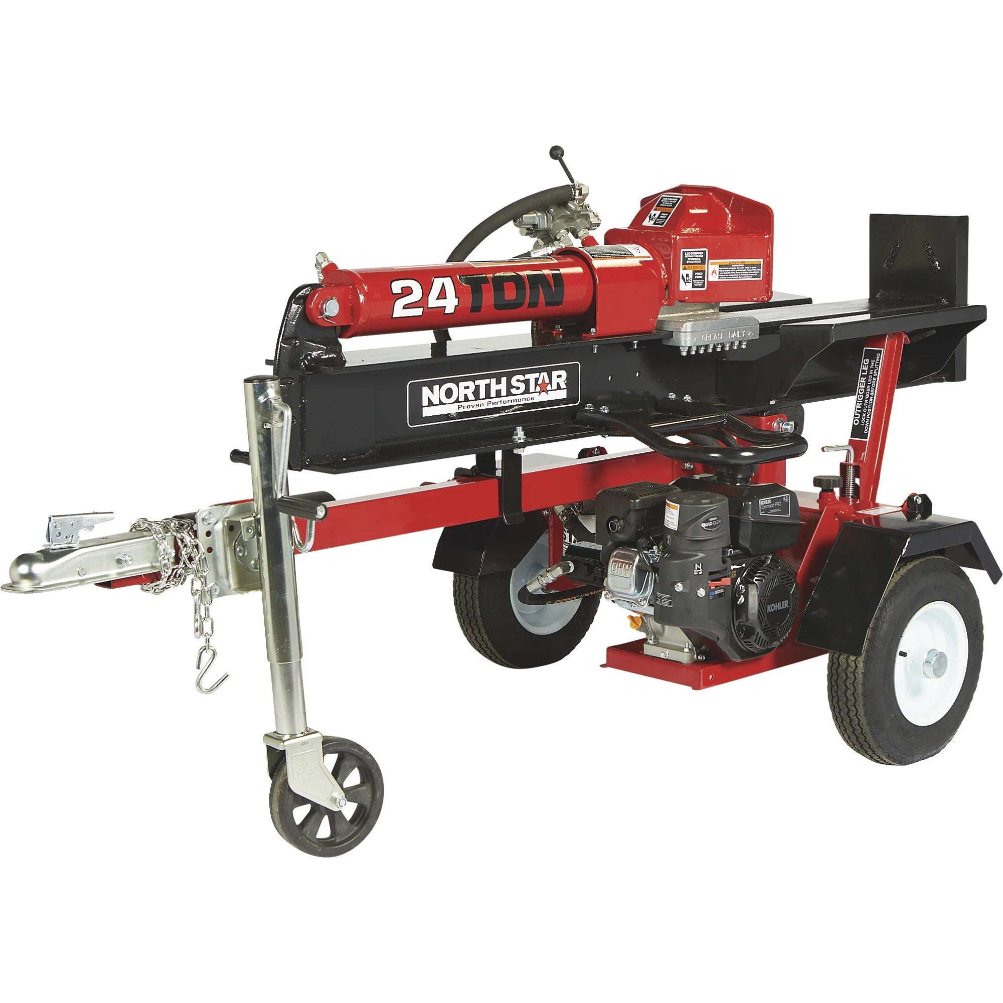 24-Ton Horizontal/Vertical Log Splitter Q63572