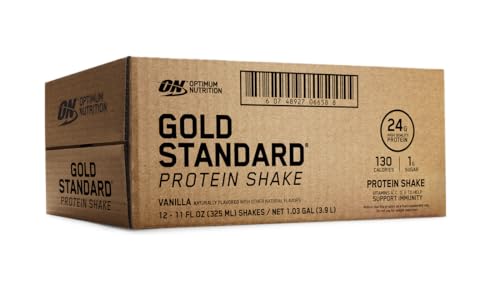 24g Protein Chocolate Ready to Drink Protein Shake, 11 Fl Oz, 12 Count E3631