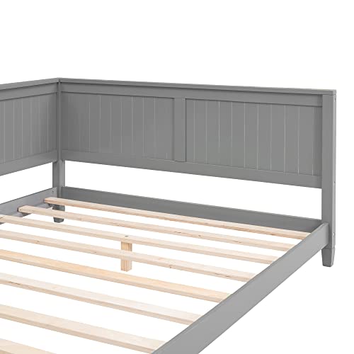 Full Size White Wood Daybed Frame X395