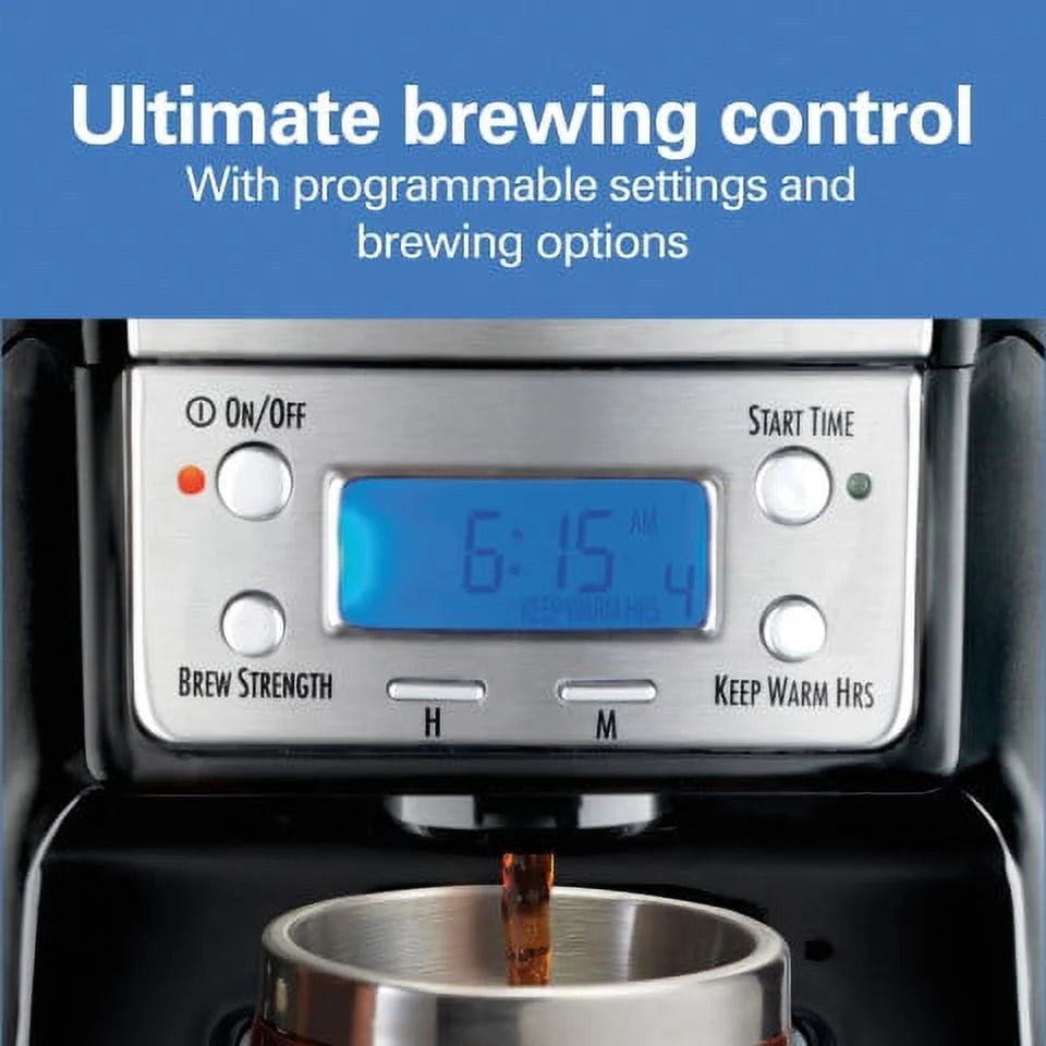 12-Cup Stainless Steel Coffeemaker U187986