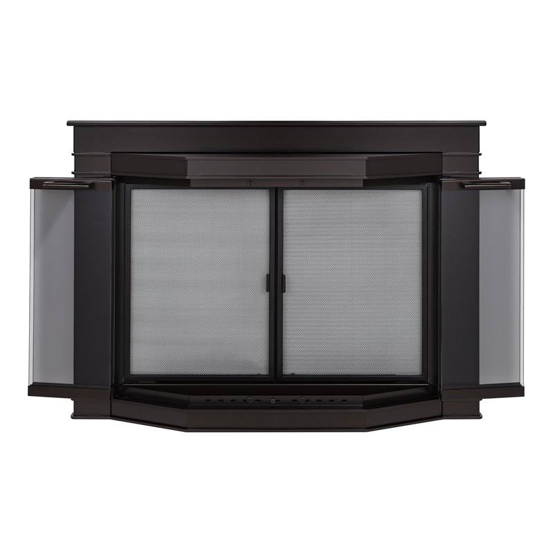 Oil Rubbed Bronze Large Fireplace Door O421