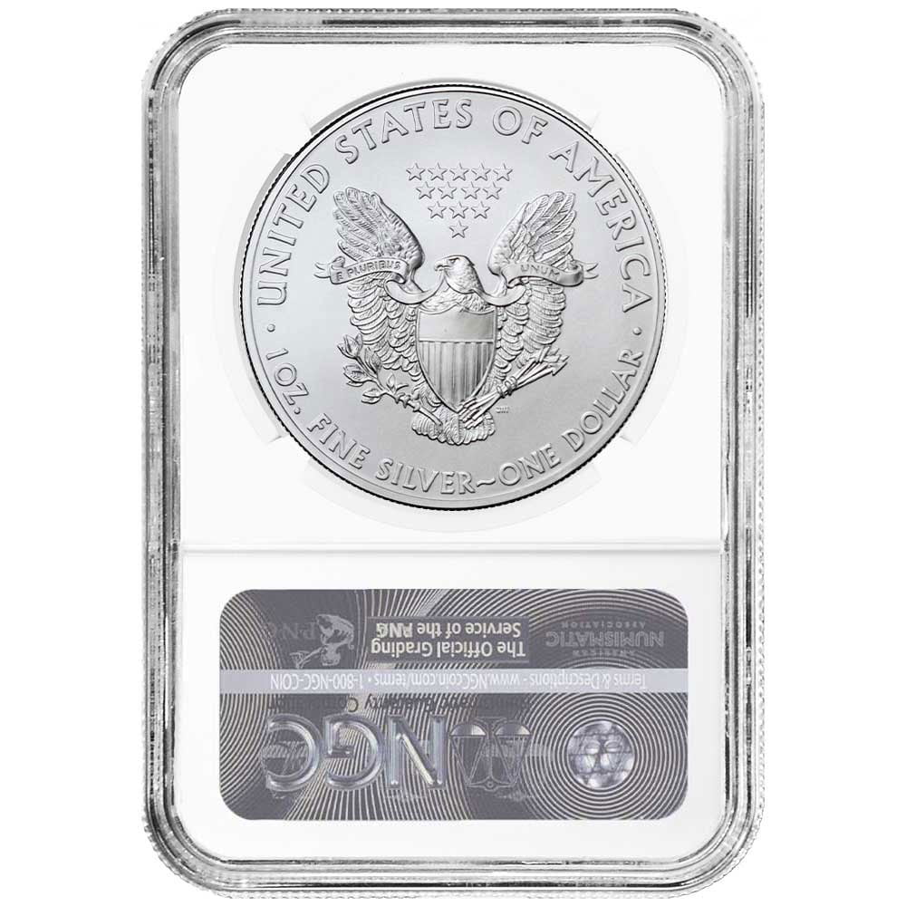 2021 American Silver Eagle NGC MS69 G6264