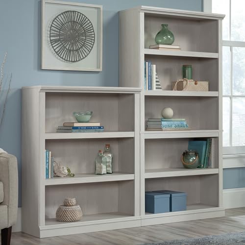 5 Tier Wooden Bookcase Bookshelf in Chalked Chestnut P9155
