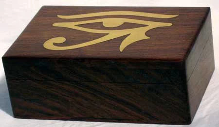 Brass Inlaid Box F784