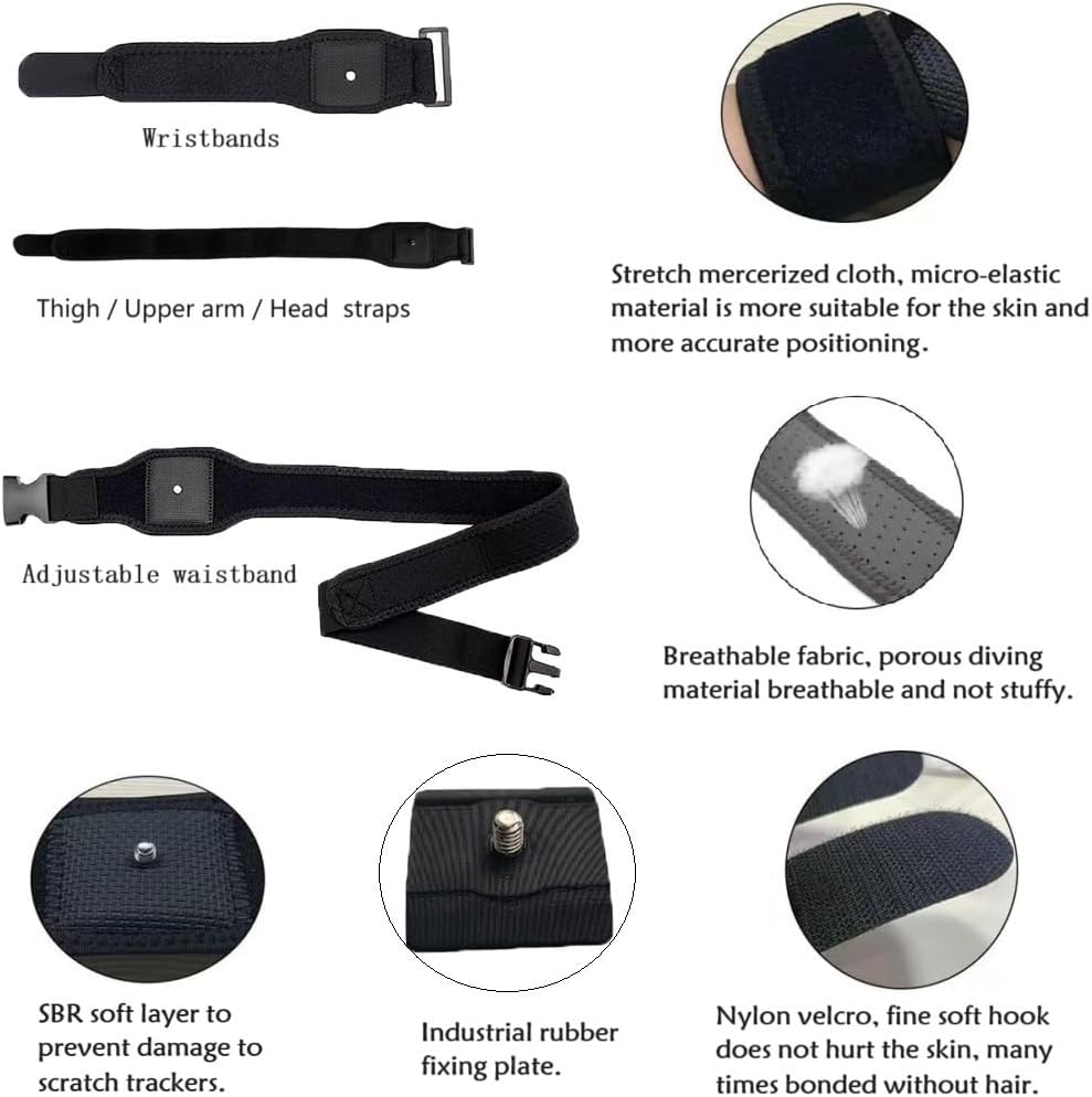 Full Body Tracker Strap, Waist Belt, Hand and Foot Strap, Thigh Strap, VR Accessories V95566