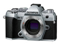Silver Mirrorless Camera with Lens P14178