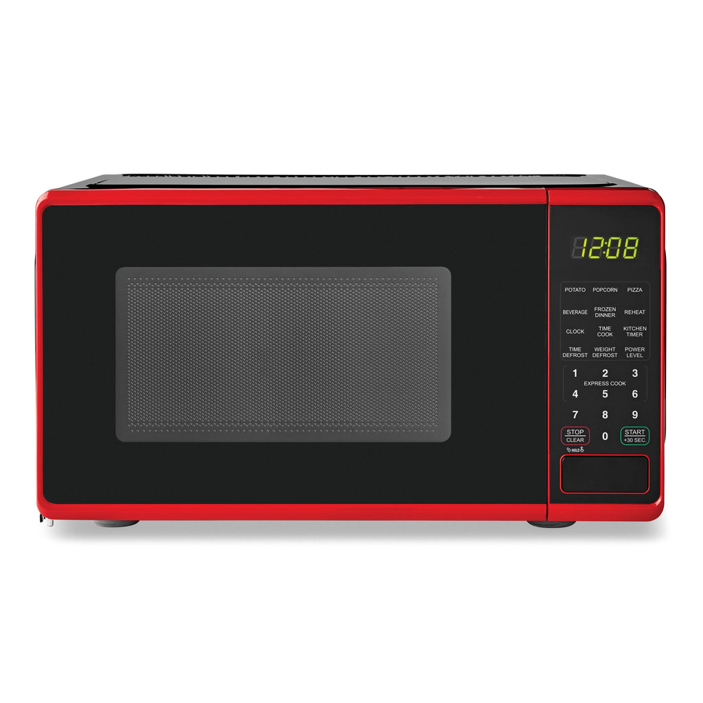 0.7 cu. ft. 700 Watts Red Countertop Microwave Oven A5600