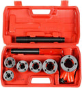 Ratchet Pipe Threader Kit with 6 Dies and Storage Case O53068