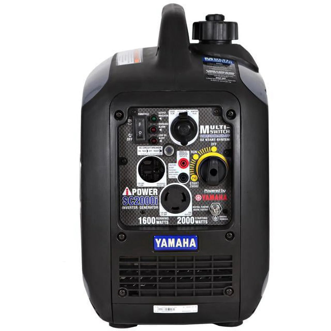 Portable Inverter Generator, 2,000 Watt Starting, 1,600 Watt Running, Gasoline M520430