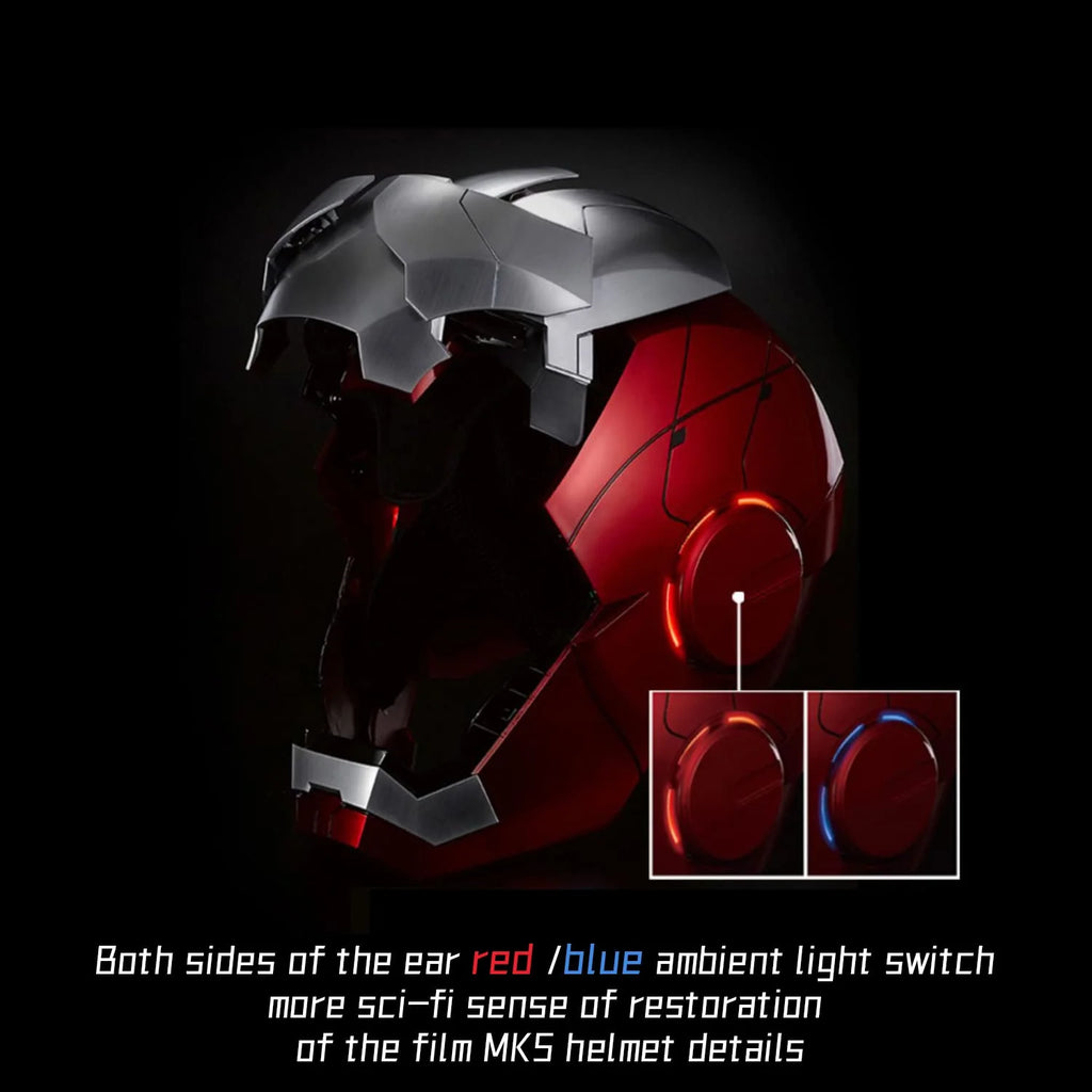 Iron Man Helmet Electronic Mask with Sounds & LED Eyes 1:1 Model R510435