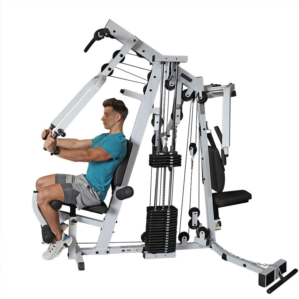 210 lbs Black Weight Stack Home Gym Machine K883098