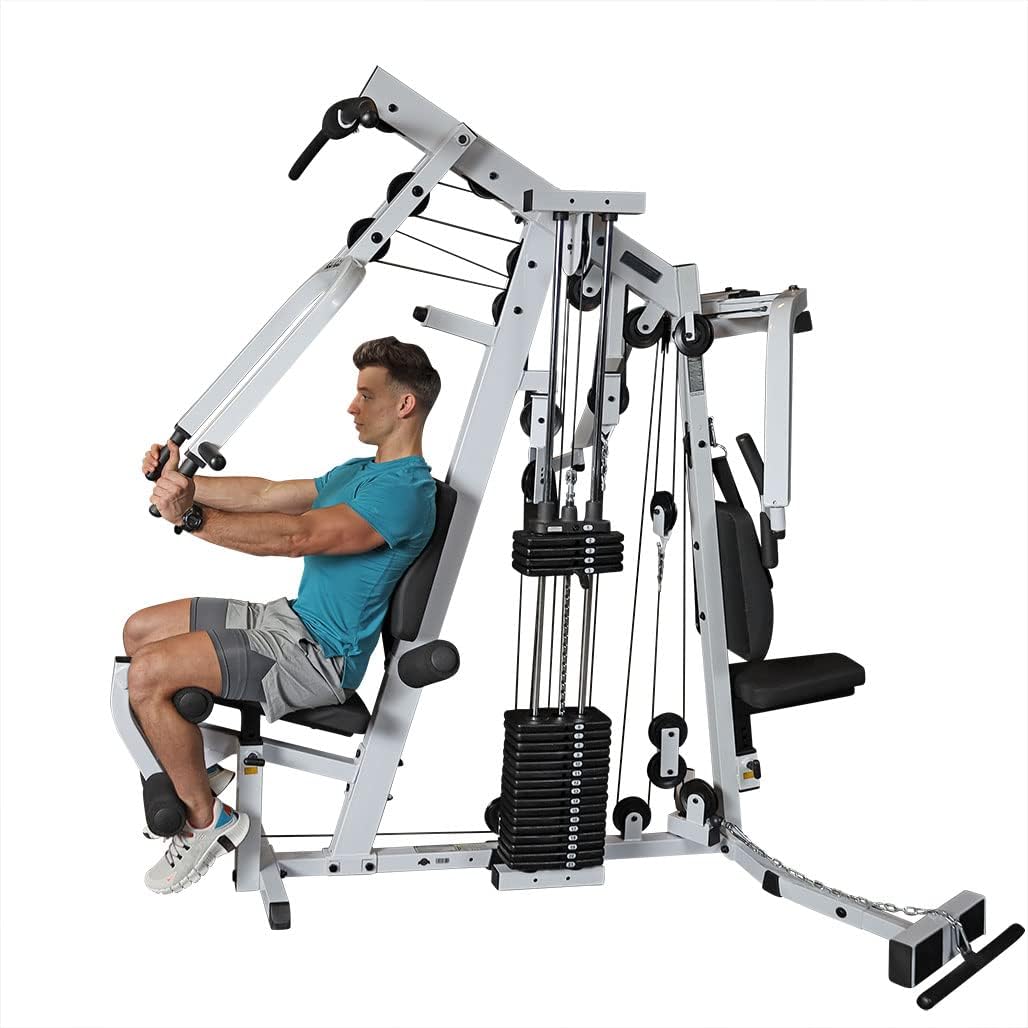 210 lbs Black Weight Stack Home Gym Machine K883098