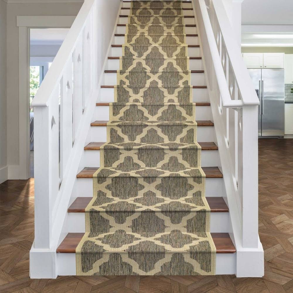 Trellis Tweed Stair Carpet Runner 2 foot G4083