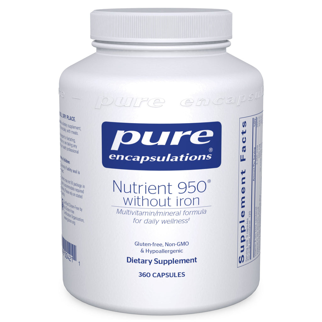 Nutrient 950 without Iron Supplement, 360 Capsules R8515