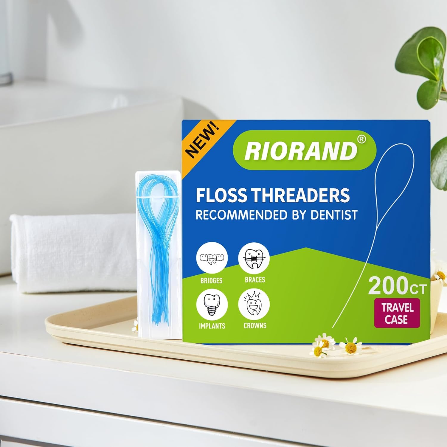 200 Count Floss Threaders K91848