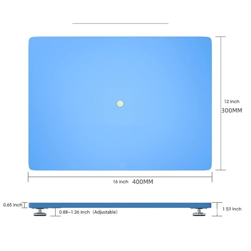 White and Blue Adjustable Leveling Board for Resin Y924259