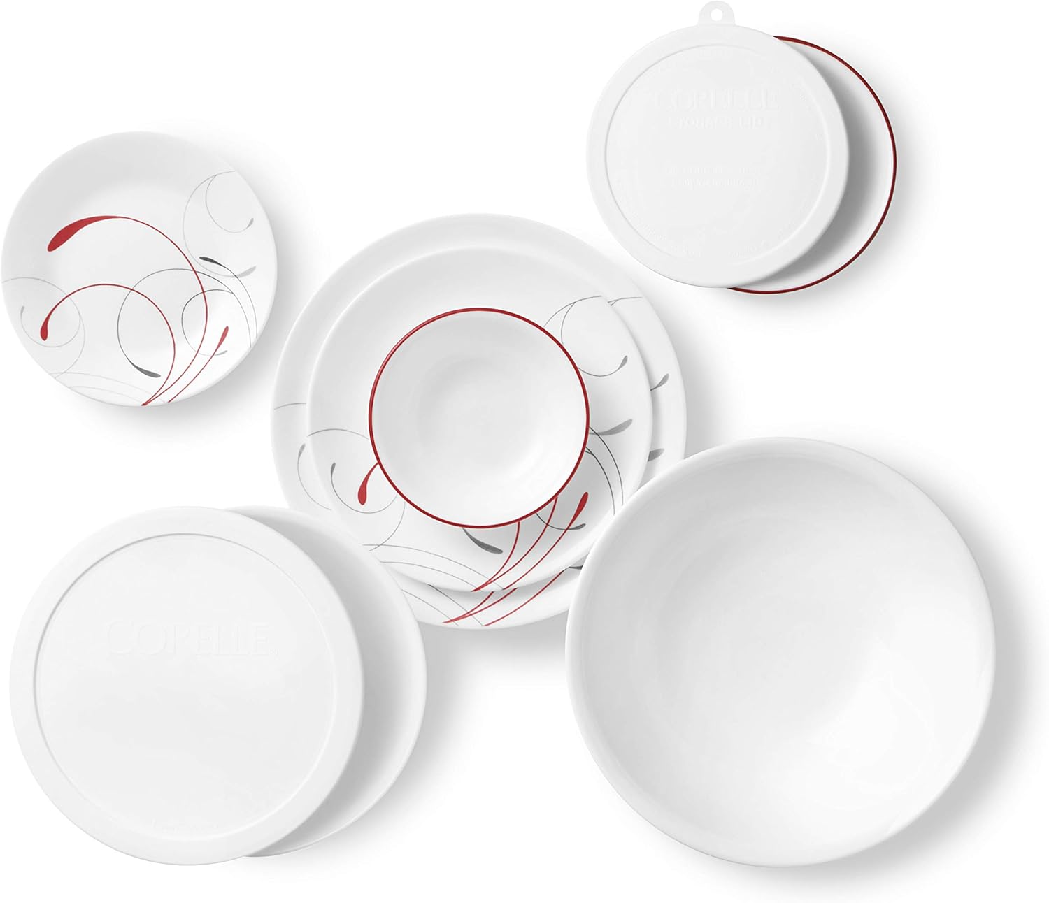 78-Piece Triple Layer Glass Dinnerware Set O558963