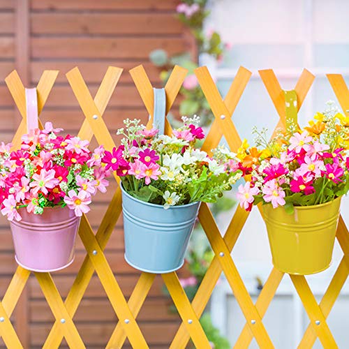 Metal Hanging Flower Pots 4 PCS L155