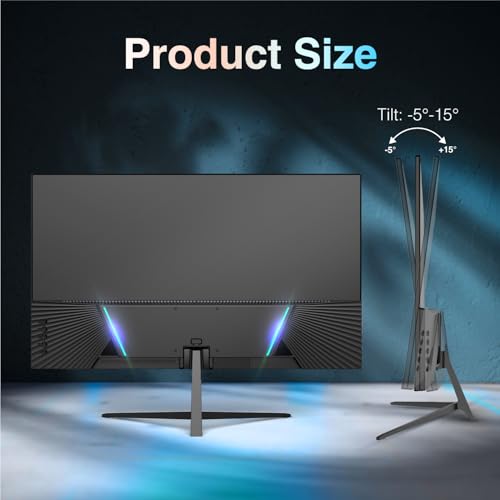 22 inch Full HD Computer Monitor, 100Hz Refresh Rate, Frameless, VESA, HDMI, VGA I6019
