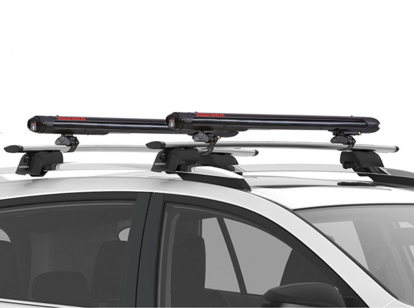 Black Ski and Snowboard Mounts with SKS Locks Y16181