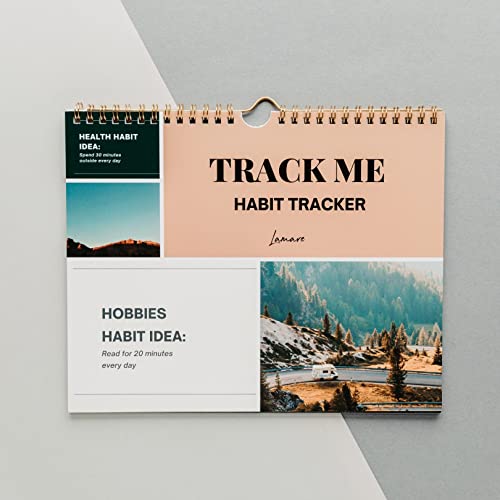Habit Tracker Calendar with Spiral Binding C23571