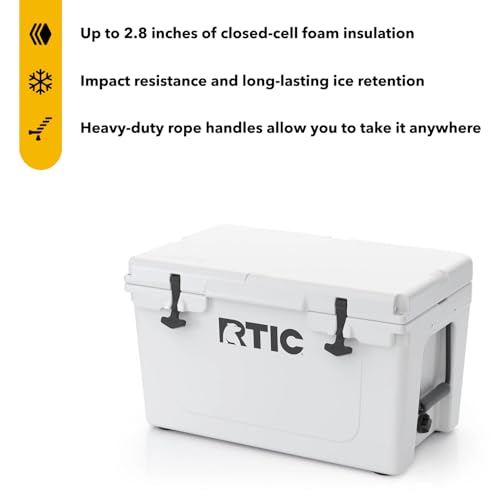 45 QT Hard Insulated Cooler Ice Chest A283654