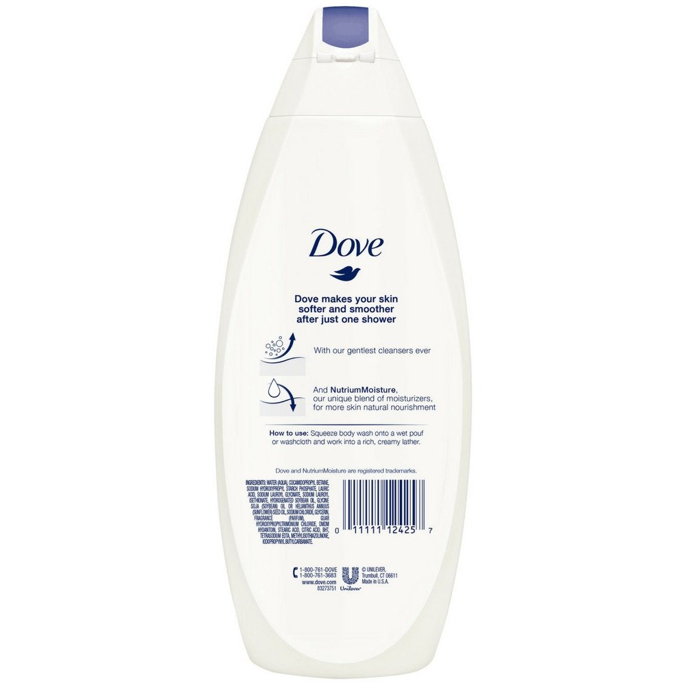 22 Fl Oz Pack of 4 Moisturizing Body Wash B914095
