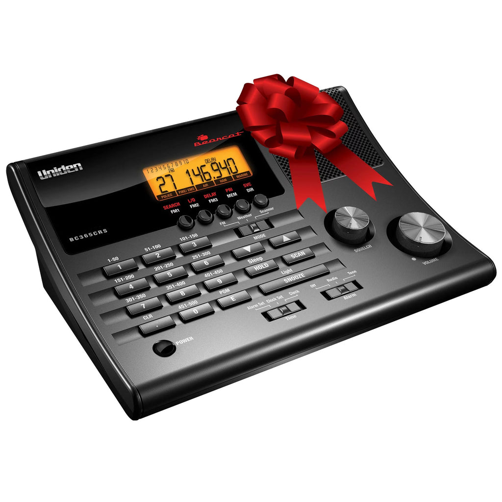 500 Channel Scanner and Alarm Clock with FM Radio and Weather Alert W20037