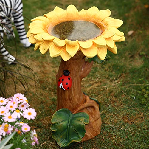 Powder Blue Ceramic 20-in Tall Birdbath O515942