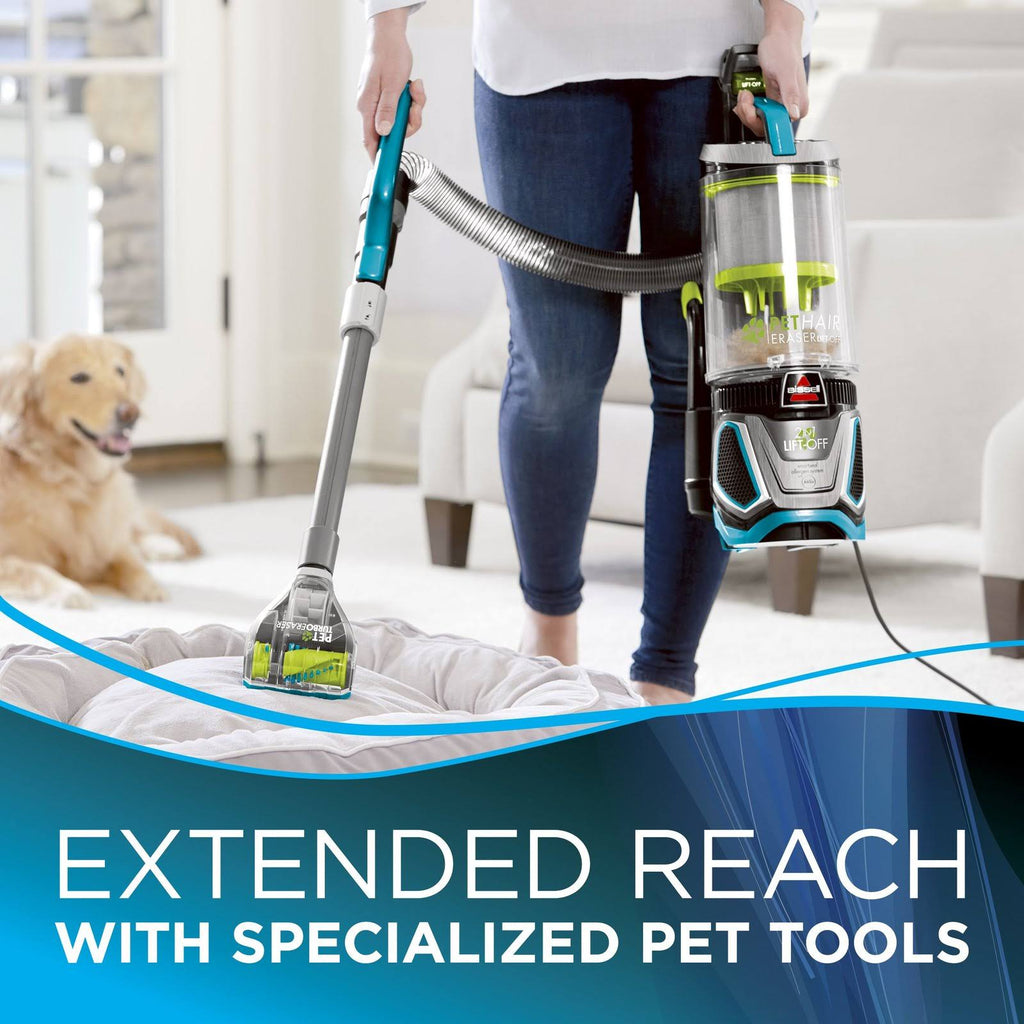 Blue Bagless Upright Vacuum S195