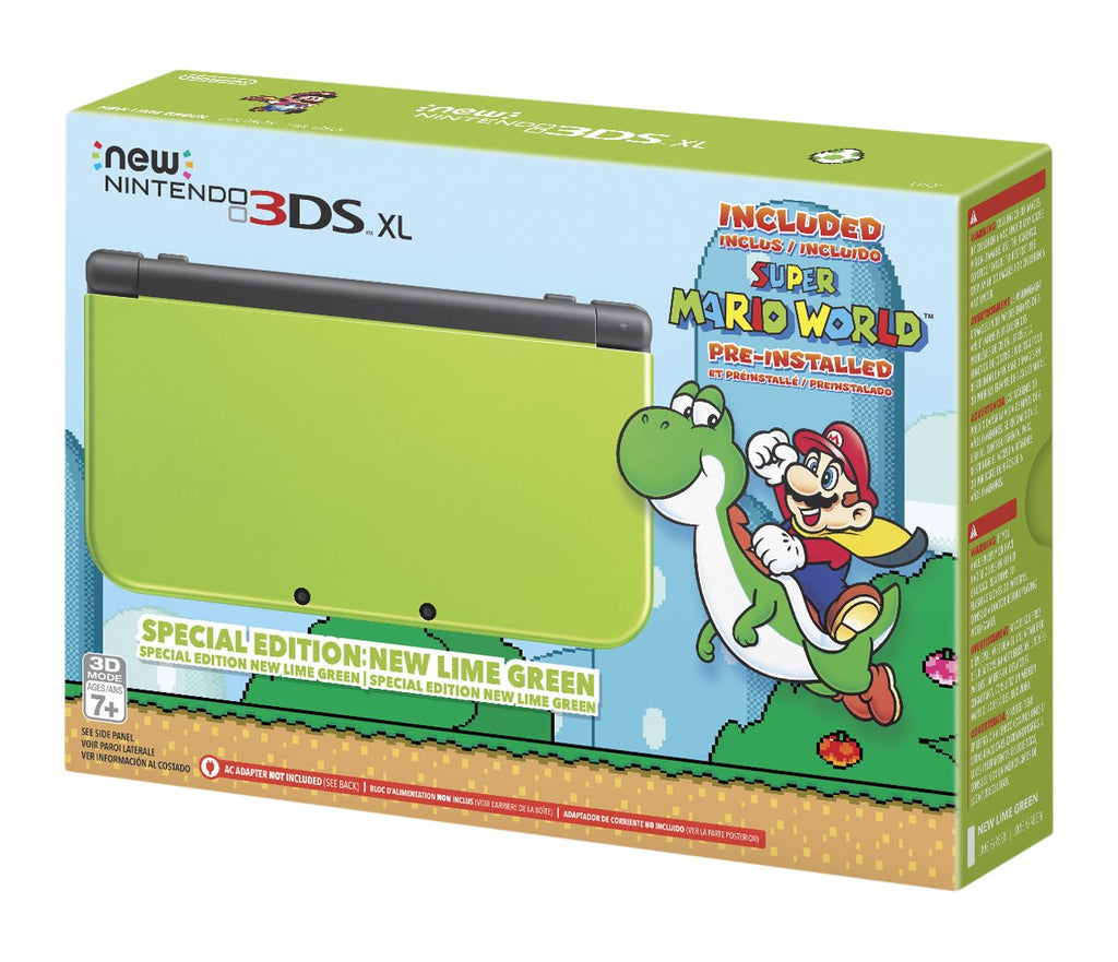 New Lime Green Nintendo 3DS XL U6044