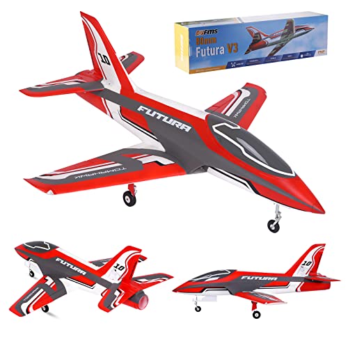 EDF Jet Remote Control Airplane 80mm Ducted Fan 12-Blade 6 Channel PNP V942