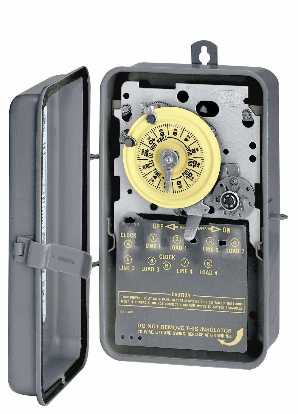 Gray Mechanical Time Switch I277