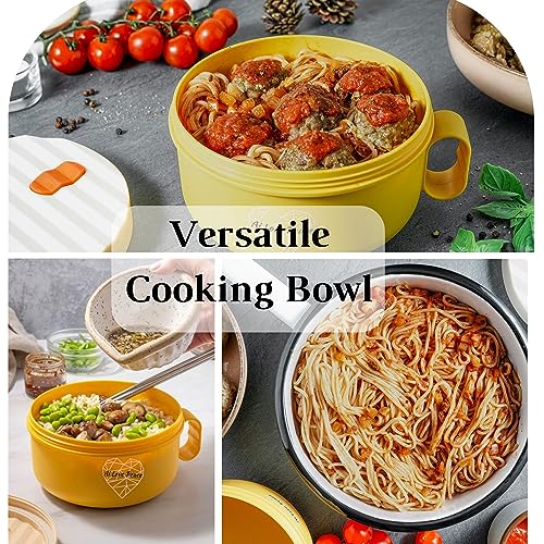 40 oz Microwave Ramen Bowl with Lid C3993