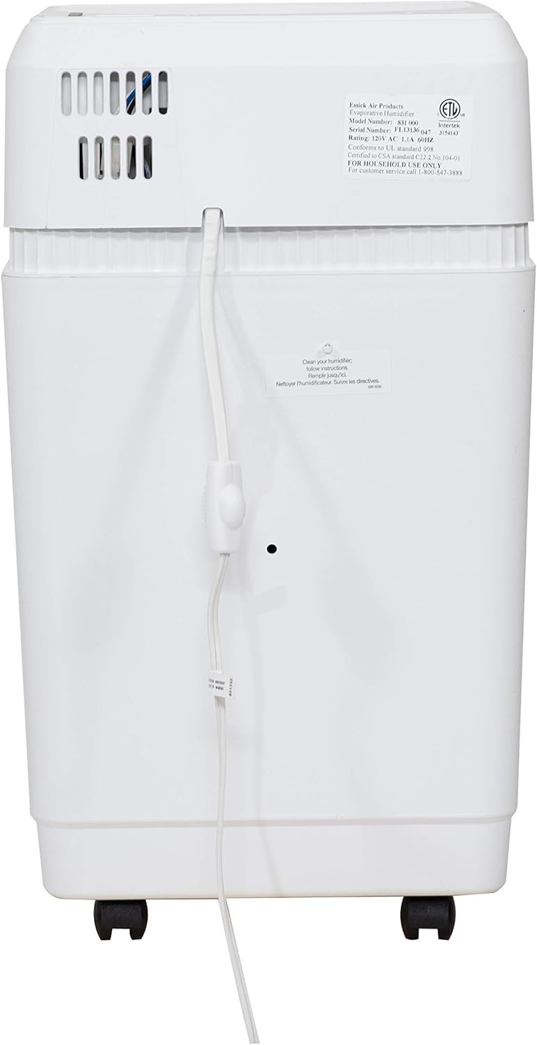 White Evaporative Humidifier E375