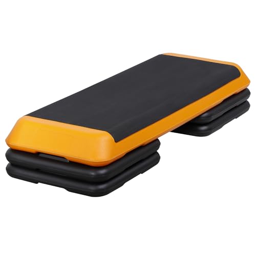 Adjustable Aerobic Step Platform with 4 Stackable Risers Y1476