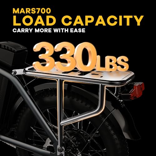 20" Fat Tire 1000W Folding Electric Bike with 48V 20.8AH Removable Battery S1133