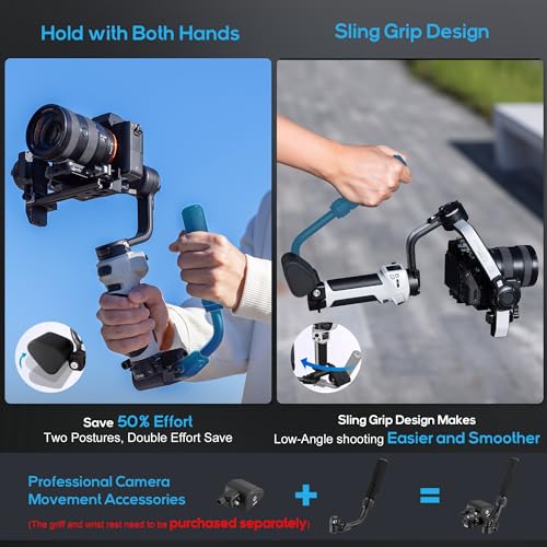 3-Axis Lightweight Gimbal Stabilizer for DSLR & Mirrorless Camera V45664