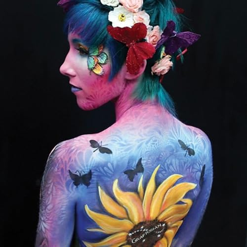Primary Colors Set (5 Colors) Airbrush Makeup Body Paint N39311
