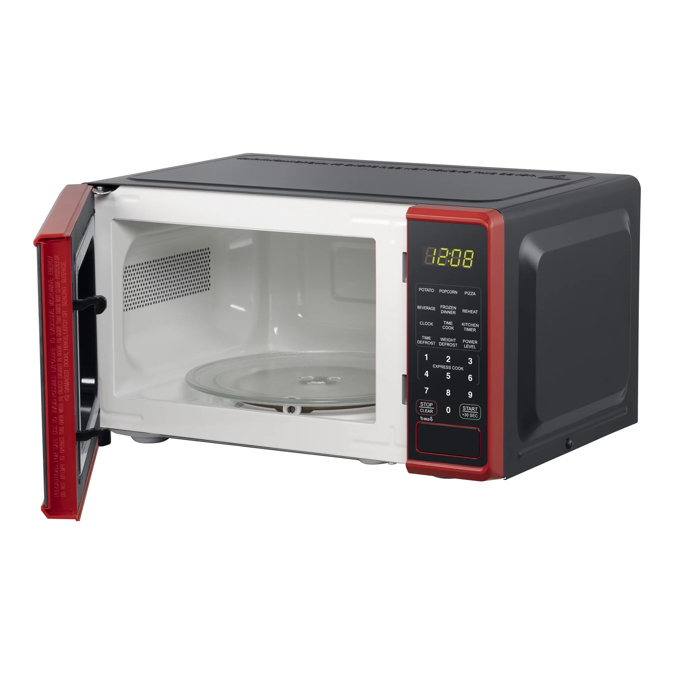 0.7 cu. ft. 700 Watts Red Countertop Microwave Oven A5600
