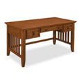 Brown Wood Executive Desk Z314260